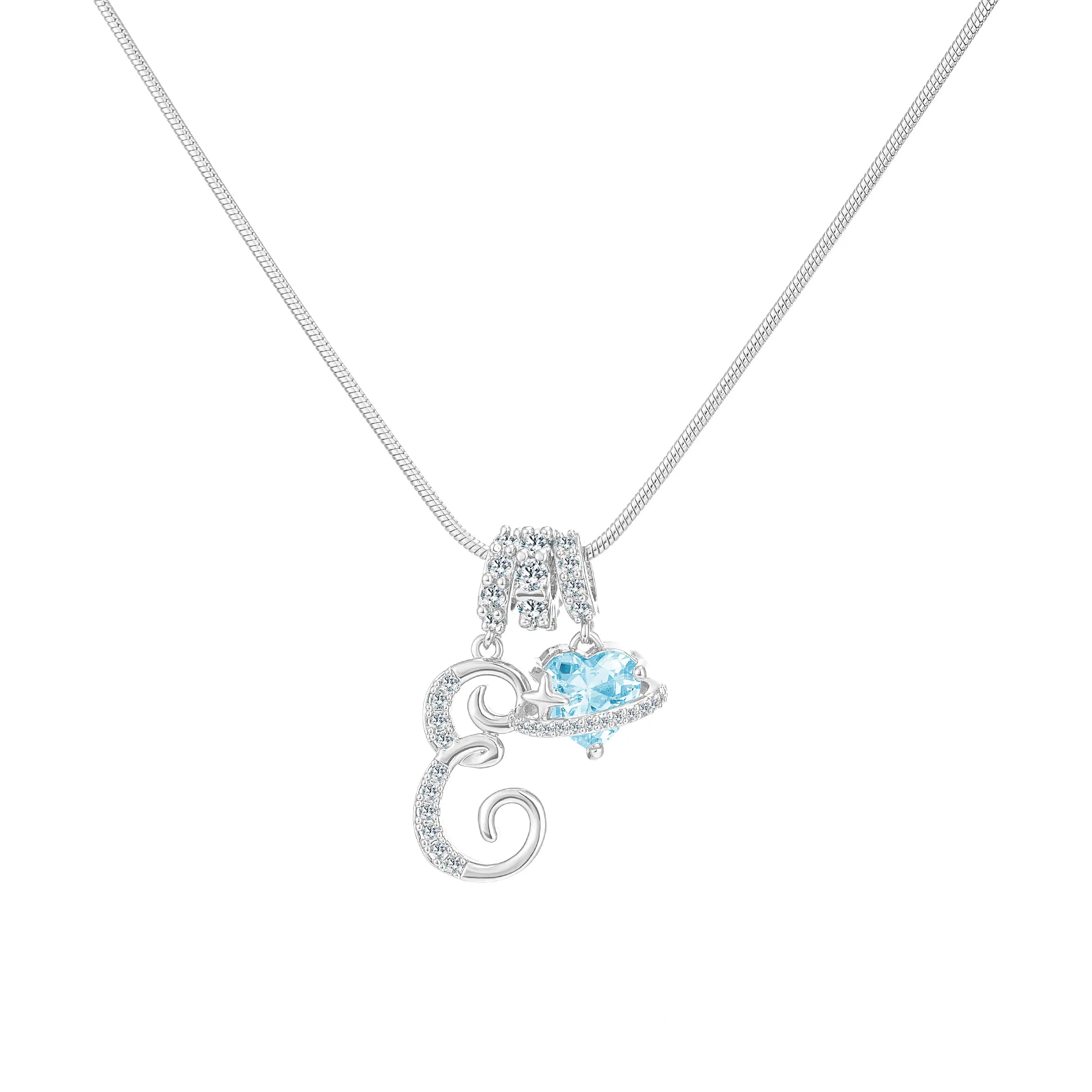 Novakoen Initial Necklace | 14K plated
