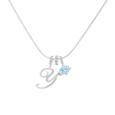 Novakoen Initial Necklace | 14K plated