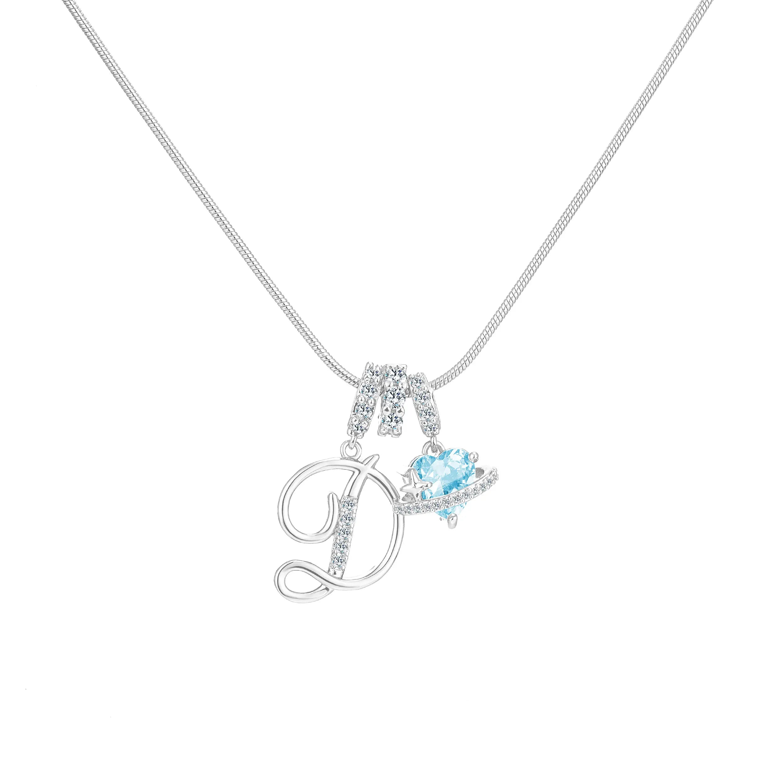 Novakoen Initial Necklace | 14K plated
