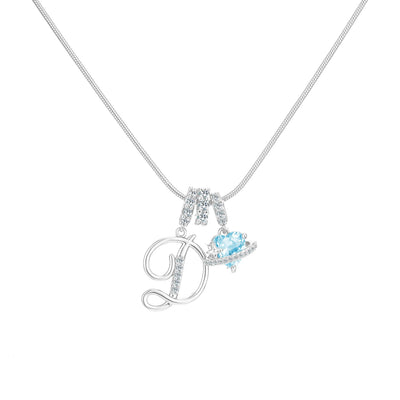 Novakoen Initial Necklace | 14K plated