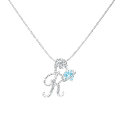Novakoen Initial Necklace | 14K plated