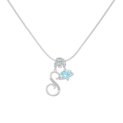 Novakoen Initial Necklace | 14K plated