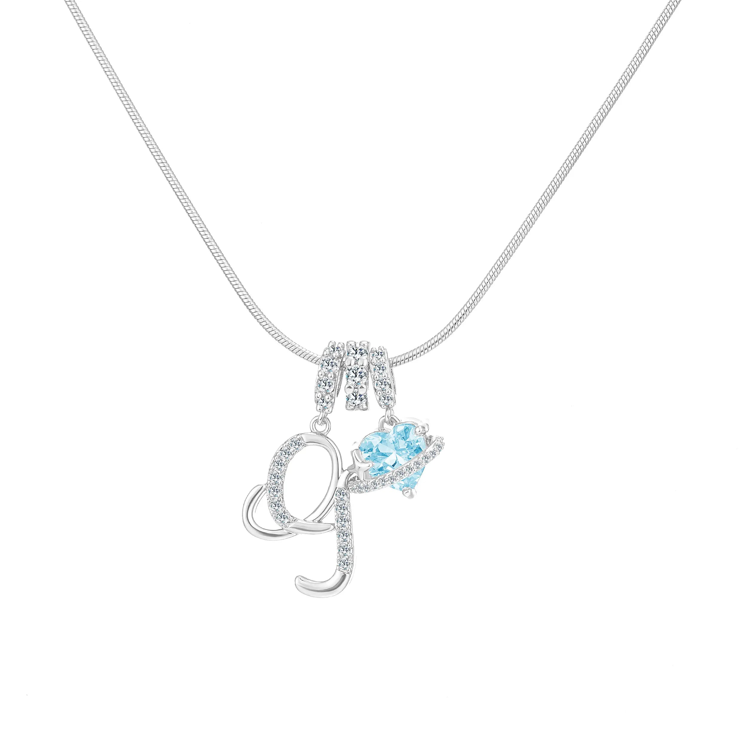 Novakoen Initial Necklace | 14K plated