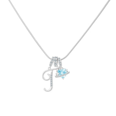 Novakoen Initial Necklace | 14K plated