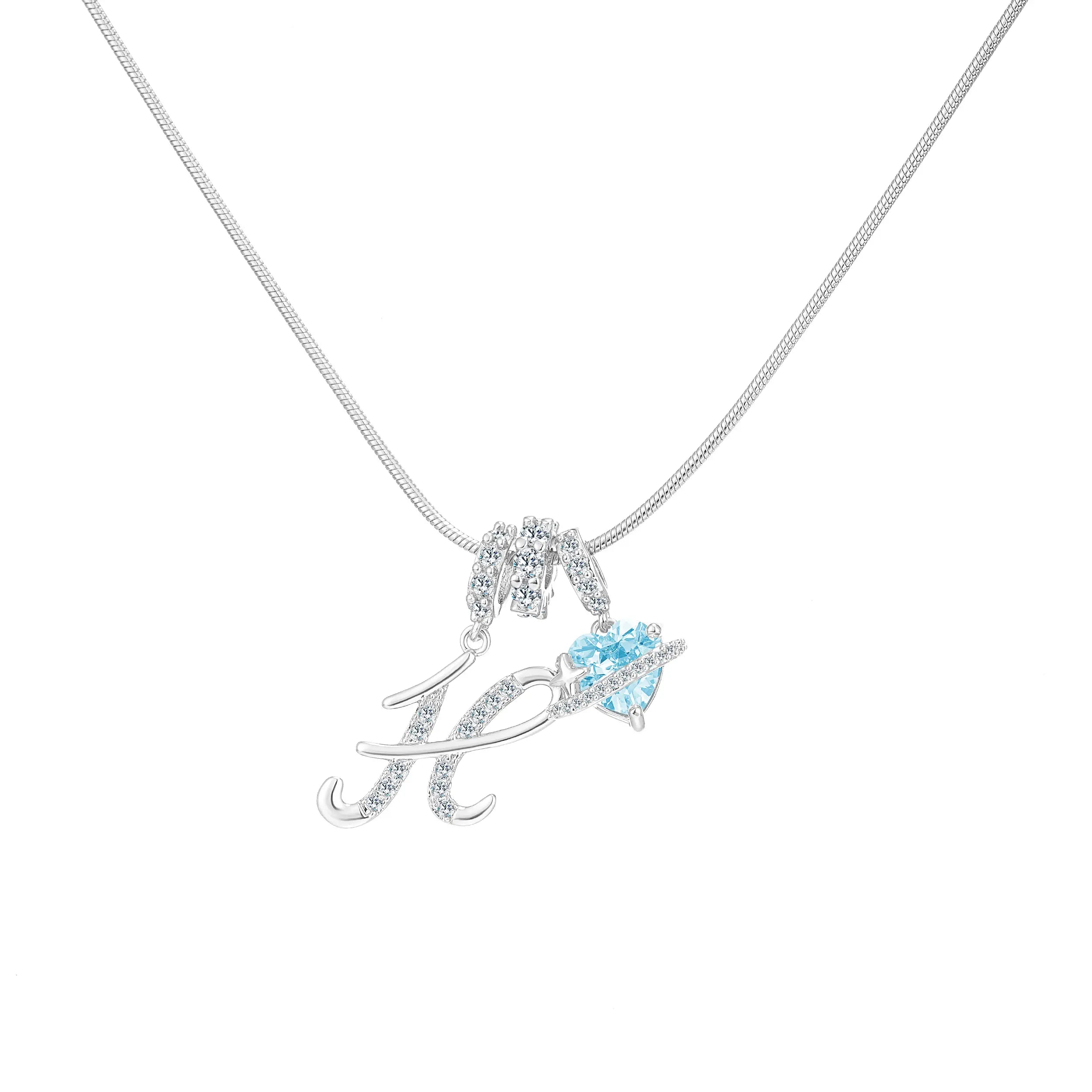 Novakoen Initial Necklace | 14K plated