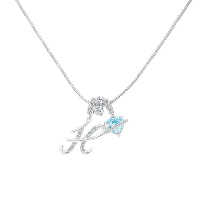 Novakoen Initial Necklace | 14K plated