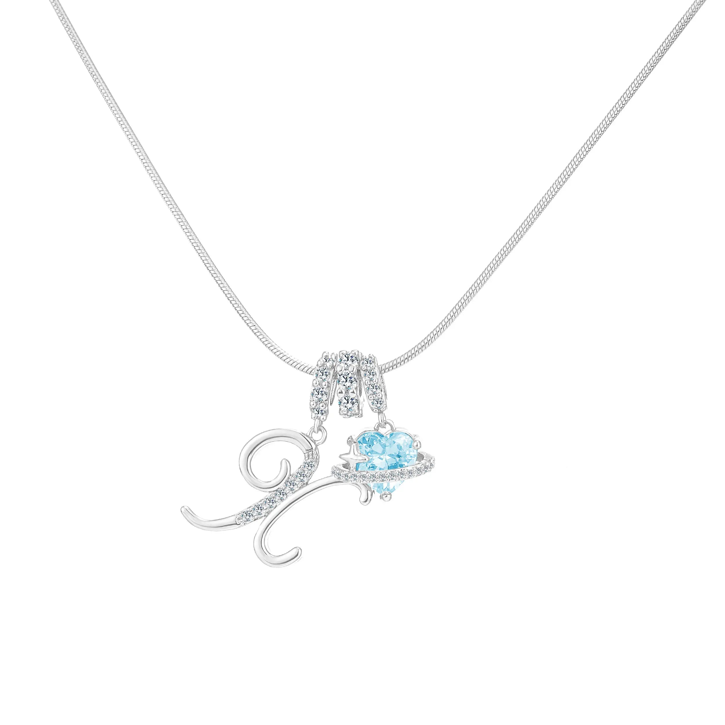 Novakoen Initial Necklace | 14K plated