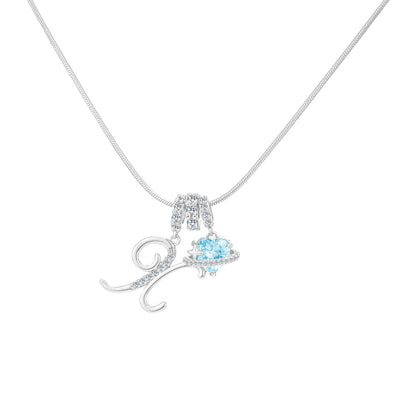 Novakoen Initial Necklace | 14K plated