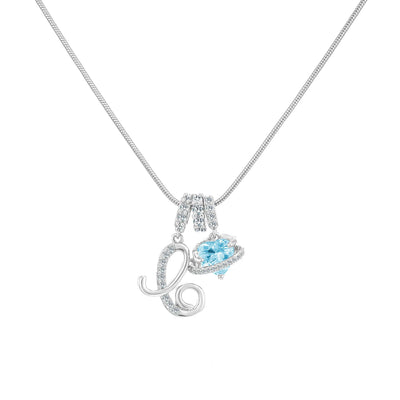 Novakoen Initial Necklace | 14K plated
