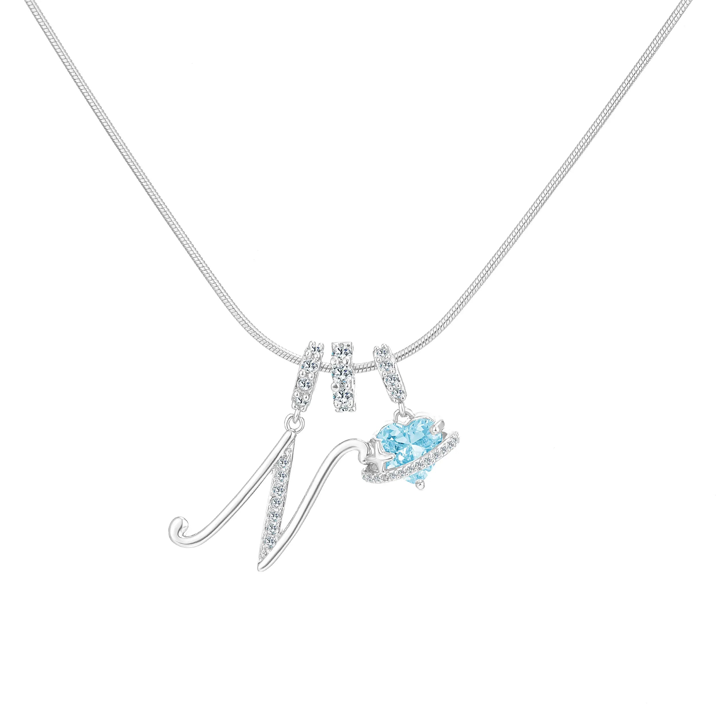 Novakoen Initial Necklace | 14K plated