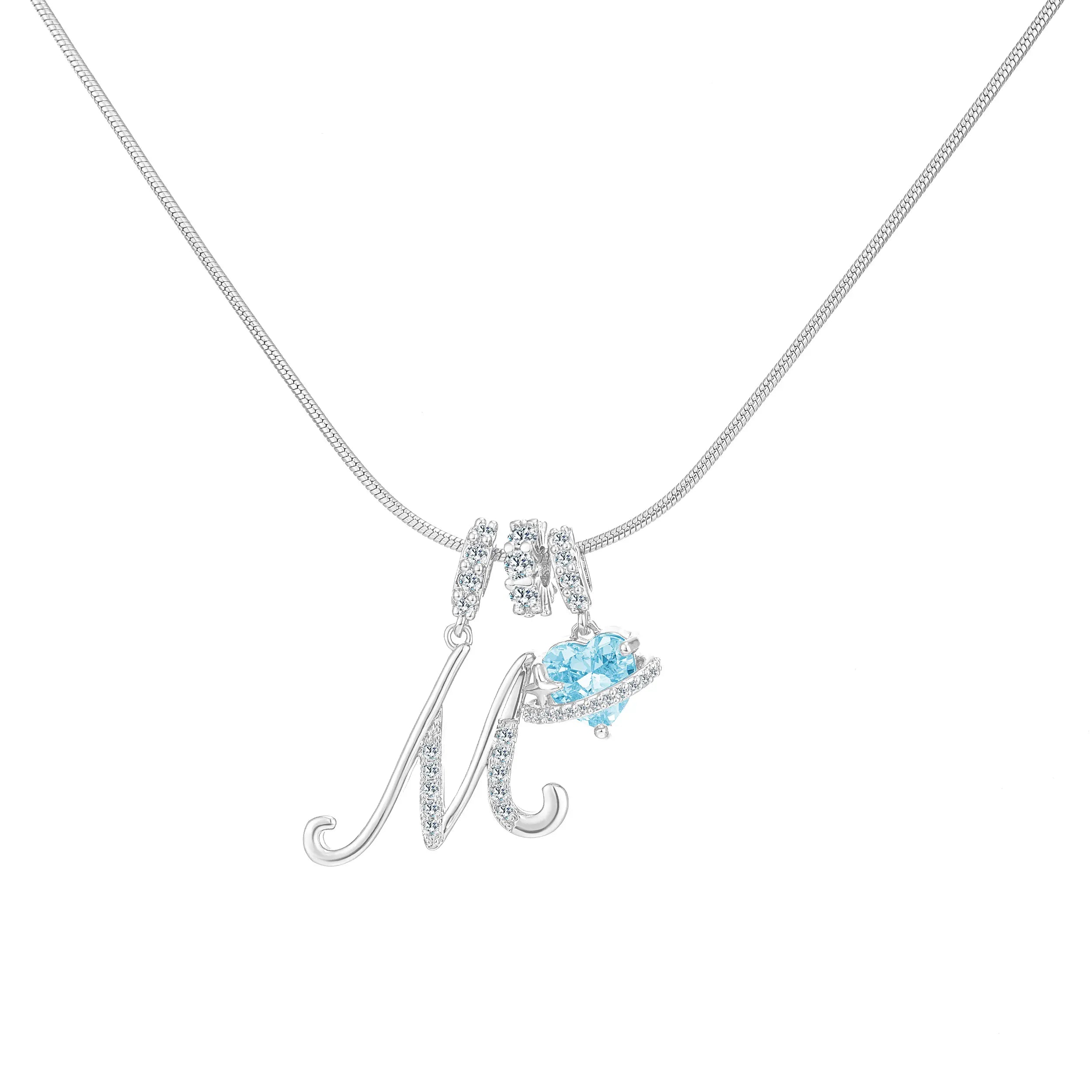 Novakoen Initial Necklace | 14K plated