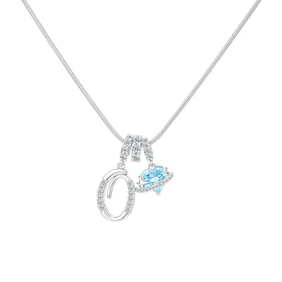 Novakoen Initial Necklace | 14K plated