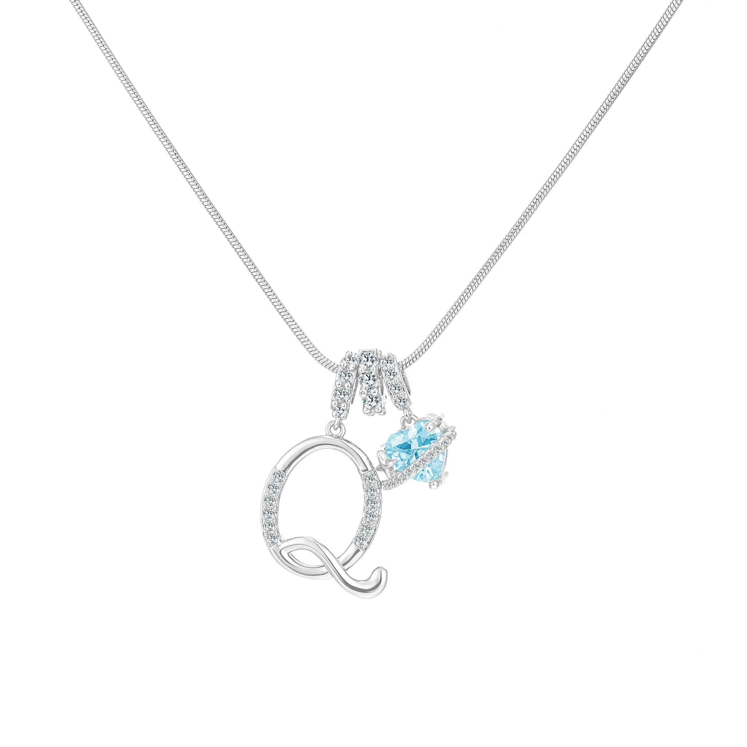 Novakoen Initial Necklace | 14K plated