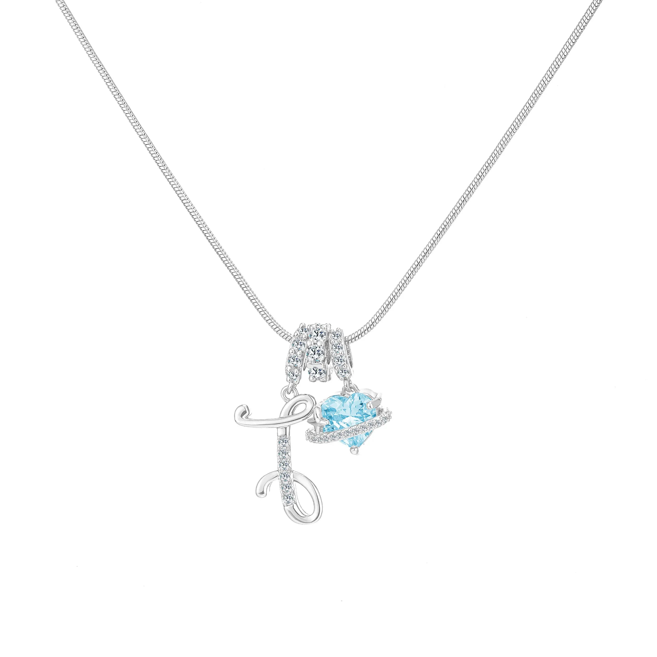 Novakoen Initial Necklace | 14K plated
